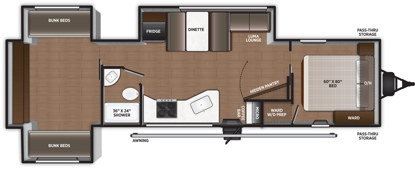 Airelume 315 Floorplan